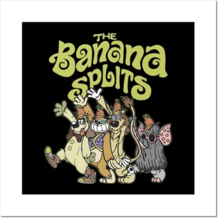 banana splits Posters and Art